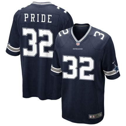 Troy Pride Dallas Cowboys 2025 Game Jersey - Navy
