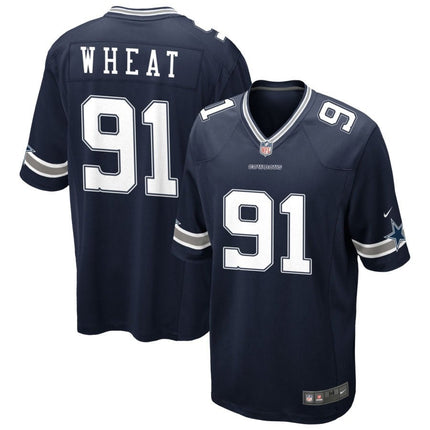 Tyrus Wheat Dallas Cowboys 2025 Game Jersey - Navy