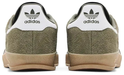 Men's Adidas Gazelle Indoor Olive Strata Shoes