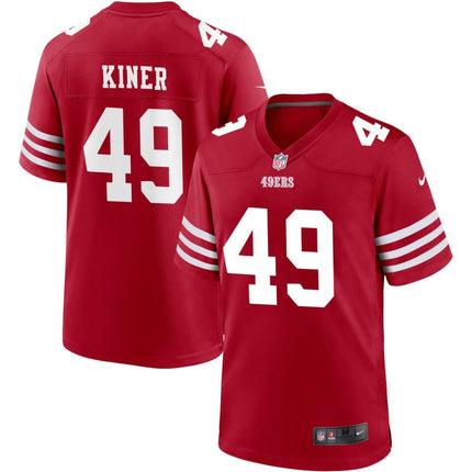Corey Kiner San Francisco 49ers 2025 Jersey - Scarlet