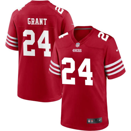 Richie Grant San Francisco 49ers 2025 Jersey - Scarlet