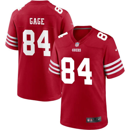 Russell Gage San Francisco 49ers 2025 Jersey - Scarlet