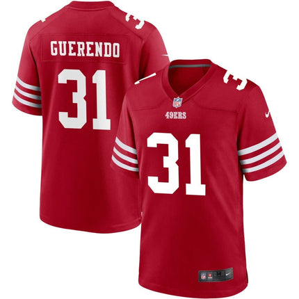Sebastian Gutierrez San Francisco 49ers 2025 Jersey - Scarlet