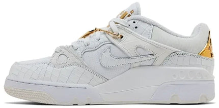 Men's Nigo x Air Force 3 Low SP 'White Metallic Gold' Shoes