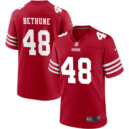 Tatum Bethune San Francisco 49ers 2025 Jersey - Scarlet