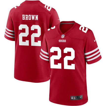 Tre Brown San Francisco 49ers 2025 Jersey - Scarlet