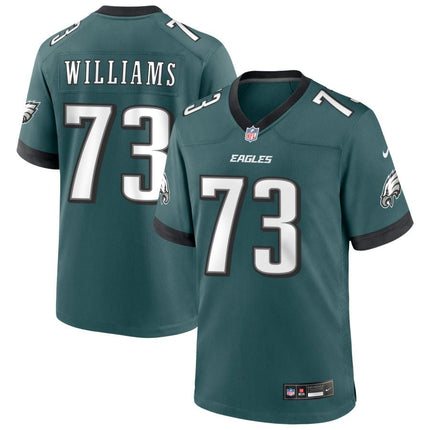 Cameron Williams Philadelphia Eagles 2025 Game Jersey - Midnight Green