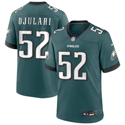 Hollin Pierce Philadelphia Eagles 2025 Game Jersey - Midnight Green