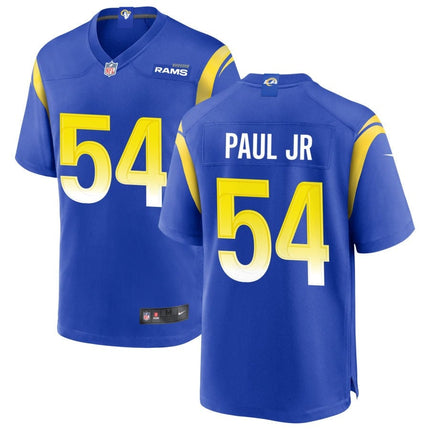 Chris Paul Jr Los Angeles Rams 2025 Game Jersey - Royal
