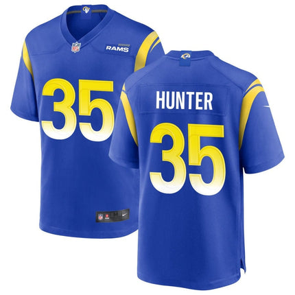 Jarquez Hunter Los Angeles Rams 2025 Game Jersey - Royal