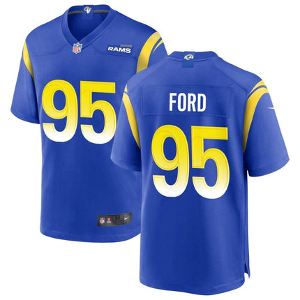 Poona Ford Los Angeles Rams 2025 Game Jersey - Royal