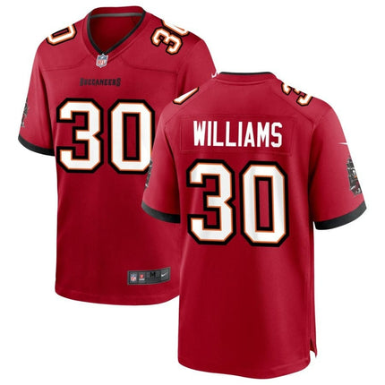 D.J. Williams Tampa Bay Buccaneers 2025 Team Game Jersey - Red
