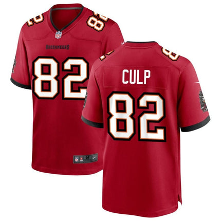Devin Culp Tampa Bay Buccaneers 2025 Team Game Jersey - Red