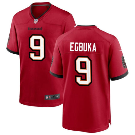 Emeka Egbuka Tampa Bay Buccaneers 2025 Team Game Jersey - Red