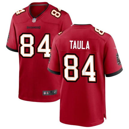 Tanner Taula Tampa Bay Buccaneers 2025 Team Game Jersey - Red
