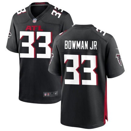 Billy Bowman Jr Atlanta Falcons 2025 Game Jersey - Black