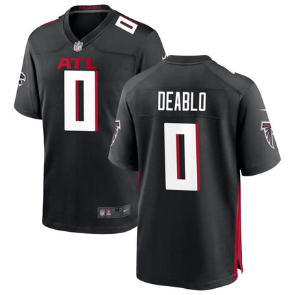 Divine Deablo Atlanta Falcons 2025 Game Jersey - Black
