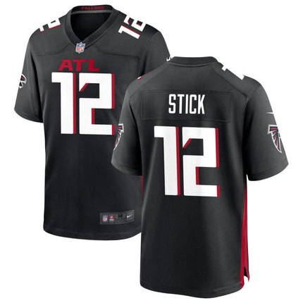 Easton Stick Atlanta Falcons 2025 Game Jersey - Black
