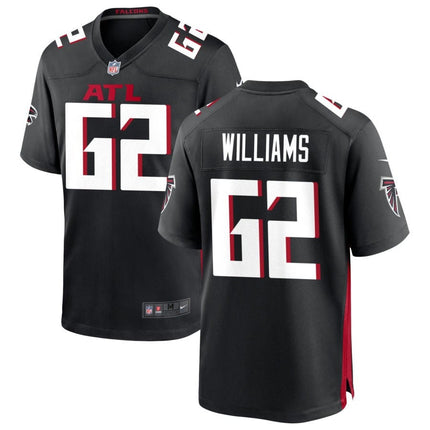 Jordan Williams Atlanta Falcons 2025 Game Jersey - Black
