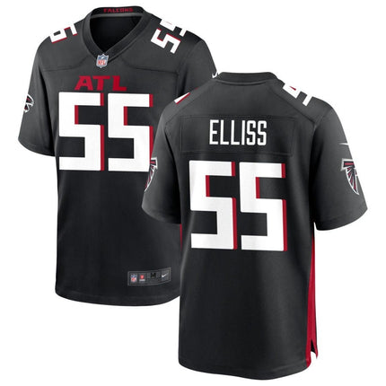 Kaden Elliss Atlanta Falcons 2025 Game Jersey - Black