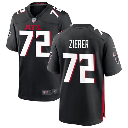 Kilian Zierer Atlanta Falcons 2025 Game Jersey - Black