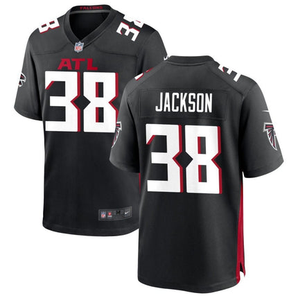 Lamar Jackson Atlanta Falcons 2025 Game Jersey - Black