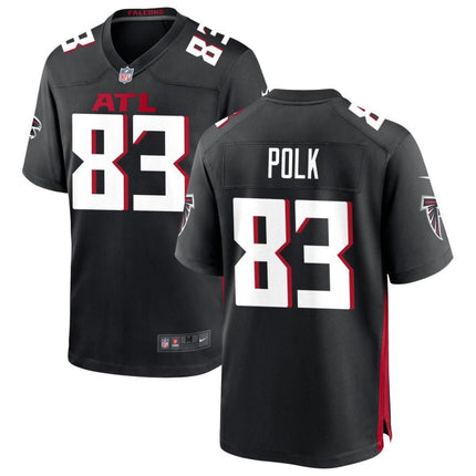 Makai Polk Atlanta Falcons 2025 Game Jersey - Black