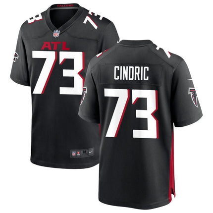 Matthew Cindric Atlanta Falcons 2025 Game Jersey - Black
