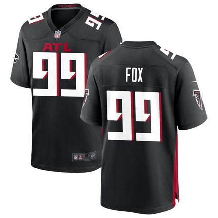 Morgan Fox Atlanta Falcons 2025 Game Jersey - Black