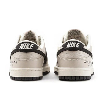 Men's SB Dunk Low x Louis Vuitton Grey Black Sneakers