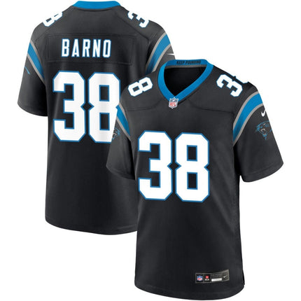 Amare Barno Carolina Panthers 2025 Game Jersey - Black