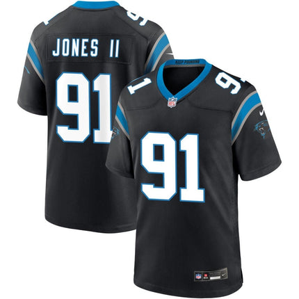 Patrick Jones II Carolina Panthers 2025 Game Jersey - Black