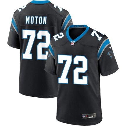 Taylor Moton Carolina Panthers 2025 Game Jersey - Black