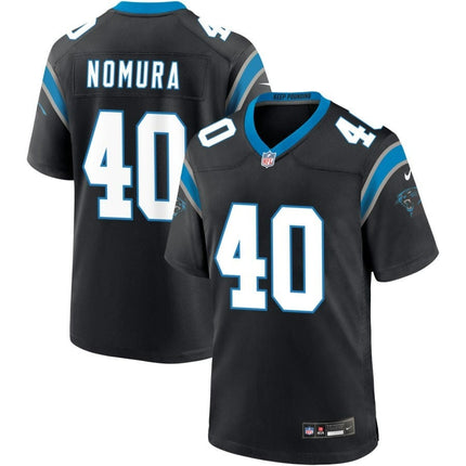 Tuasivi Nomura Carolina Panthers 2025 Game Jersey - Black