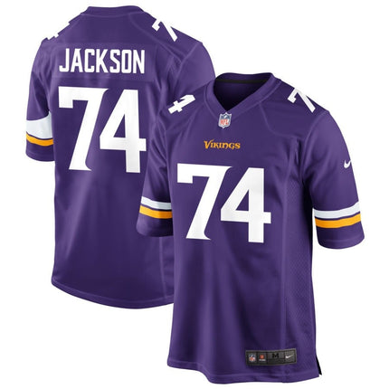 Donovan Jackson Minnesota Vikings 2025 Game Jersey - Purple
