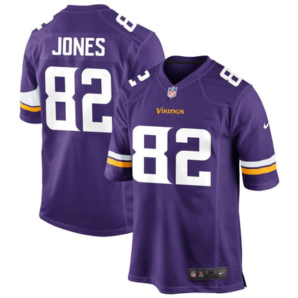 Jeshaun Jones Minnesota Vikings 2025 Game Jersey - Purple