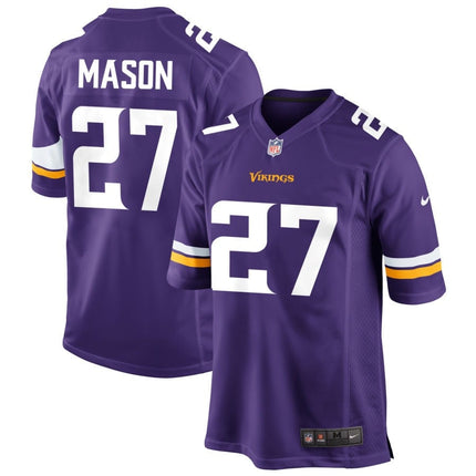Jordan Mason Minnesota Vikings 2025 Game Jersey - Purple