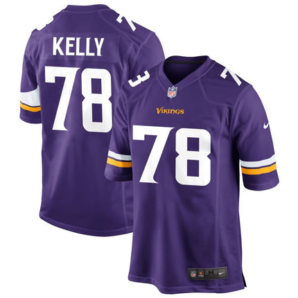 Ryan Kelly Minnesota Vikings 2025 Game Jersey - Purple