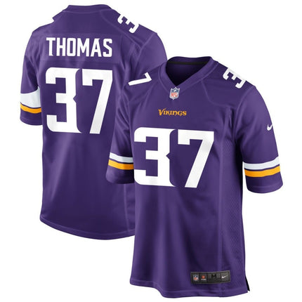 Tavierre Thomas Minnesota Vikings 2025 Game Jersey - Purple