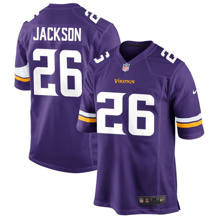 Theo Jackson Minnesota Vikings 2025 Game Jersey - Purple