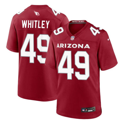 Benton Whitley Arizona Cardinals 2025 Game Jersey - Cardinal