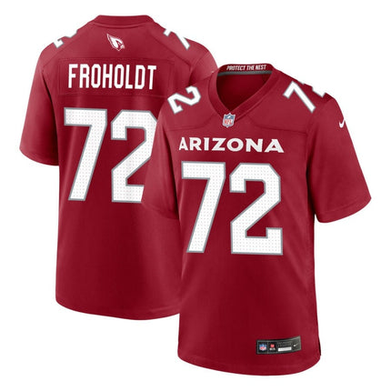 Hjalte Froholdt Arizona Cardinals 2025 Game Jersey - Cardinal