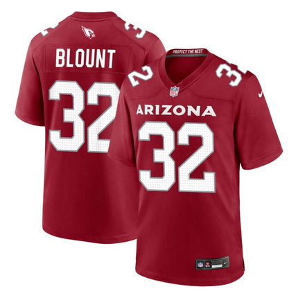 Joey Blount Arizona Cardinals 2025 Game Jersey - Cardinal