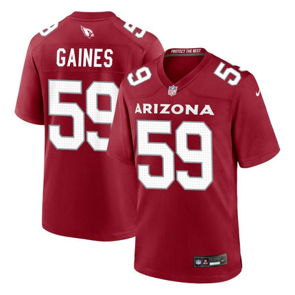 Jon Gaines Arizona Cardinals 2025 Game Jersey - Cardinal