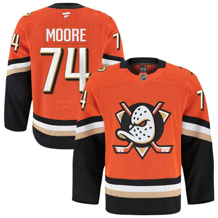Ian Moore Anaheim Ducks 2025 Home Jersey - Orange