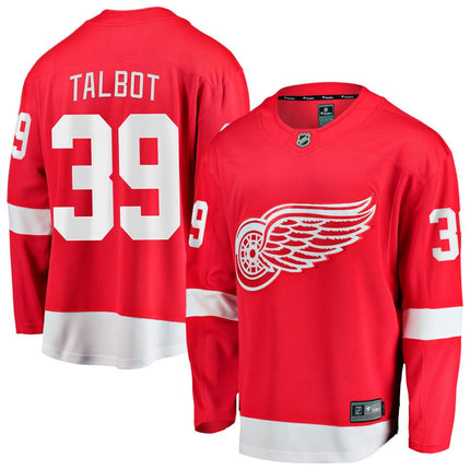 Cameron Talbot Detroit Red Wings 2025 Home Breakaway Jersey - Red