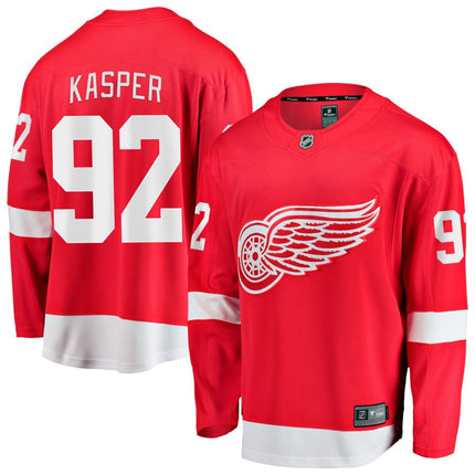 Marco Kasper Detroit Red Wings 2025 Home Breakaway Jersey - Red