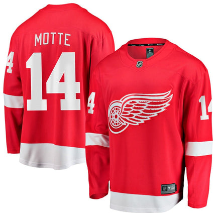 Tyler Motte Detroit Red Wings 2025 Home Breakaway Jersey - Red