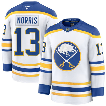 Josh Norris Buffalo Sabres 2025 Away Jersey - White