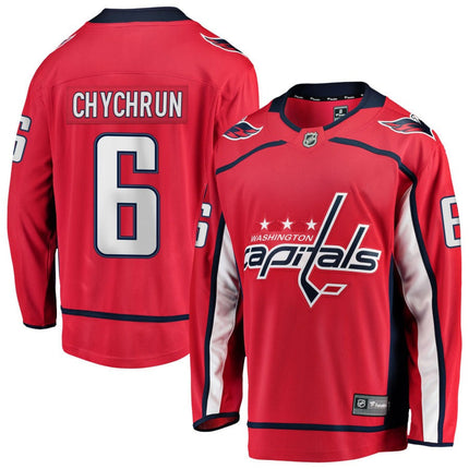 Jakob Chychrun Washington Capitals 2025 Home Jersey - Red